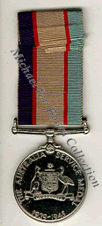 Australia Medal reverse side